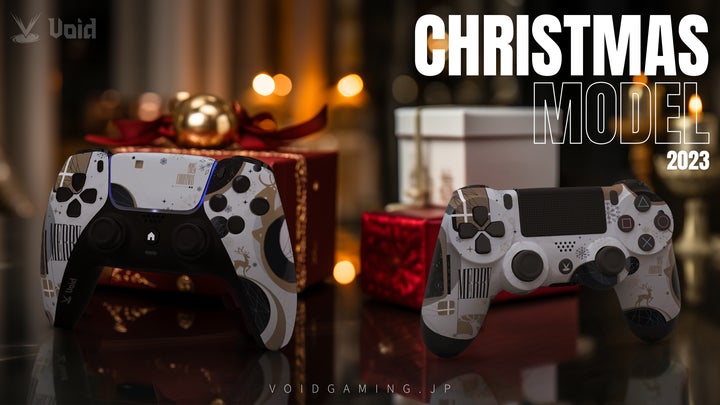 Void Gaming、「クリスマス限定モデル 2023」PS4・PS5用カスタム Void Gaming、「クリスマス限定モデル 2023」PS4・PS5用カスタム