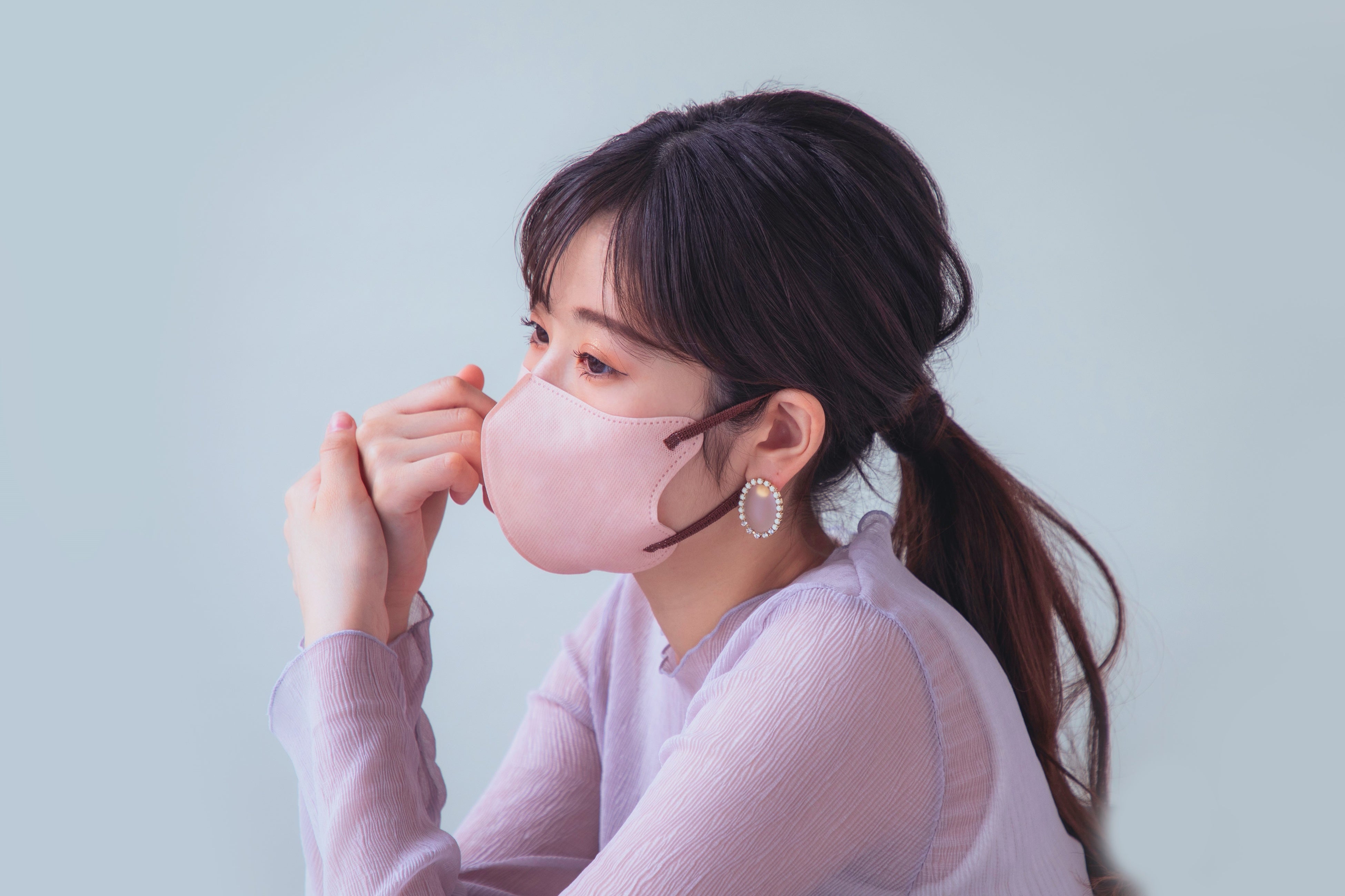 新発売／500万枚超売上マスクから新シリーズ】ふわふわ感触×おしゃれ顔