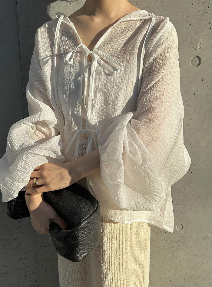 2WAYボリュームオーバーブラウス【by SON】　5,940yen