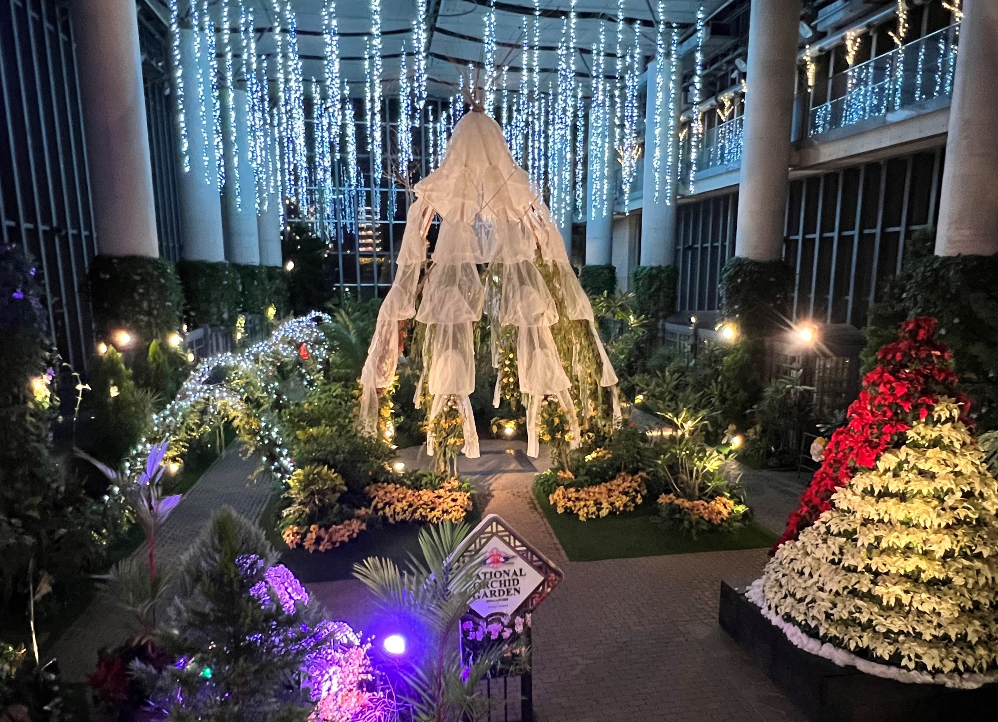 光と花のウインターガーデン