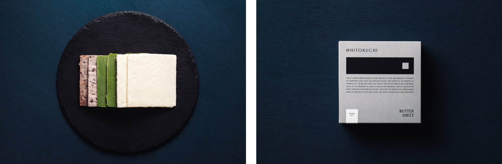 写真は左から小豆・抹茶・百花蜜