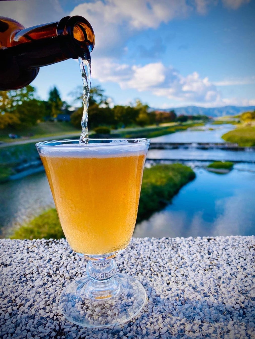 鴨川とテロワールビール