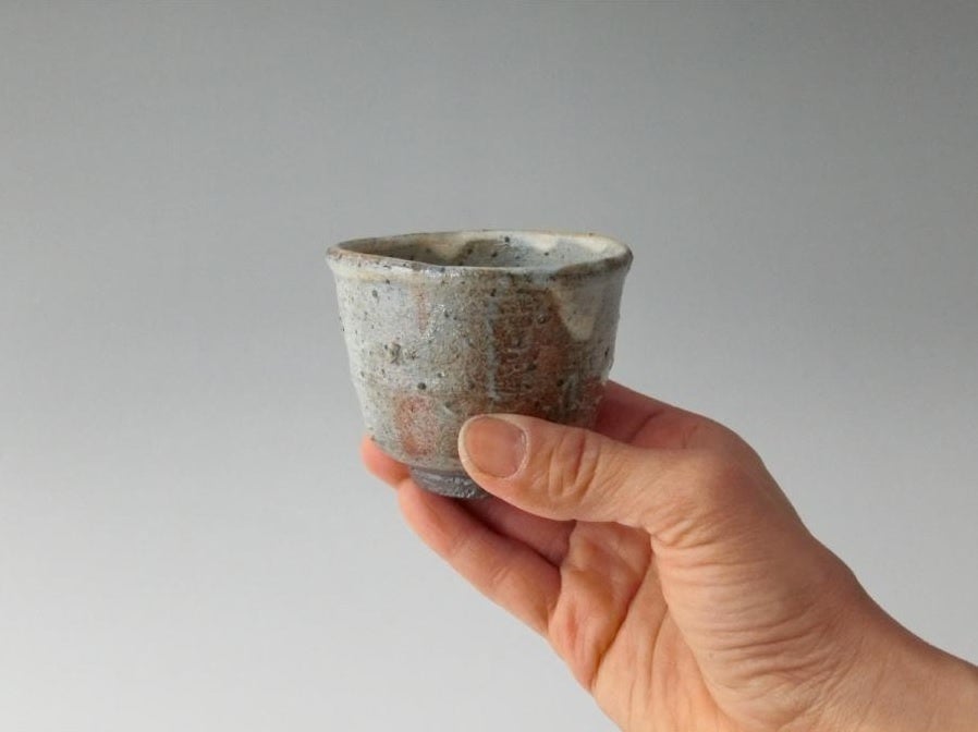 〈中川自然坊窯〉粉引唐津ぐい吞