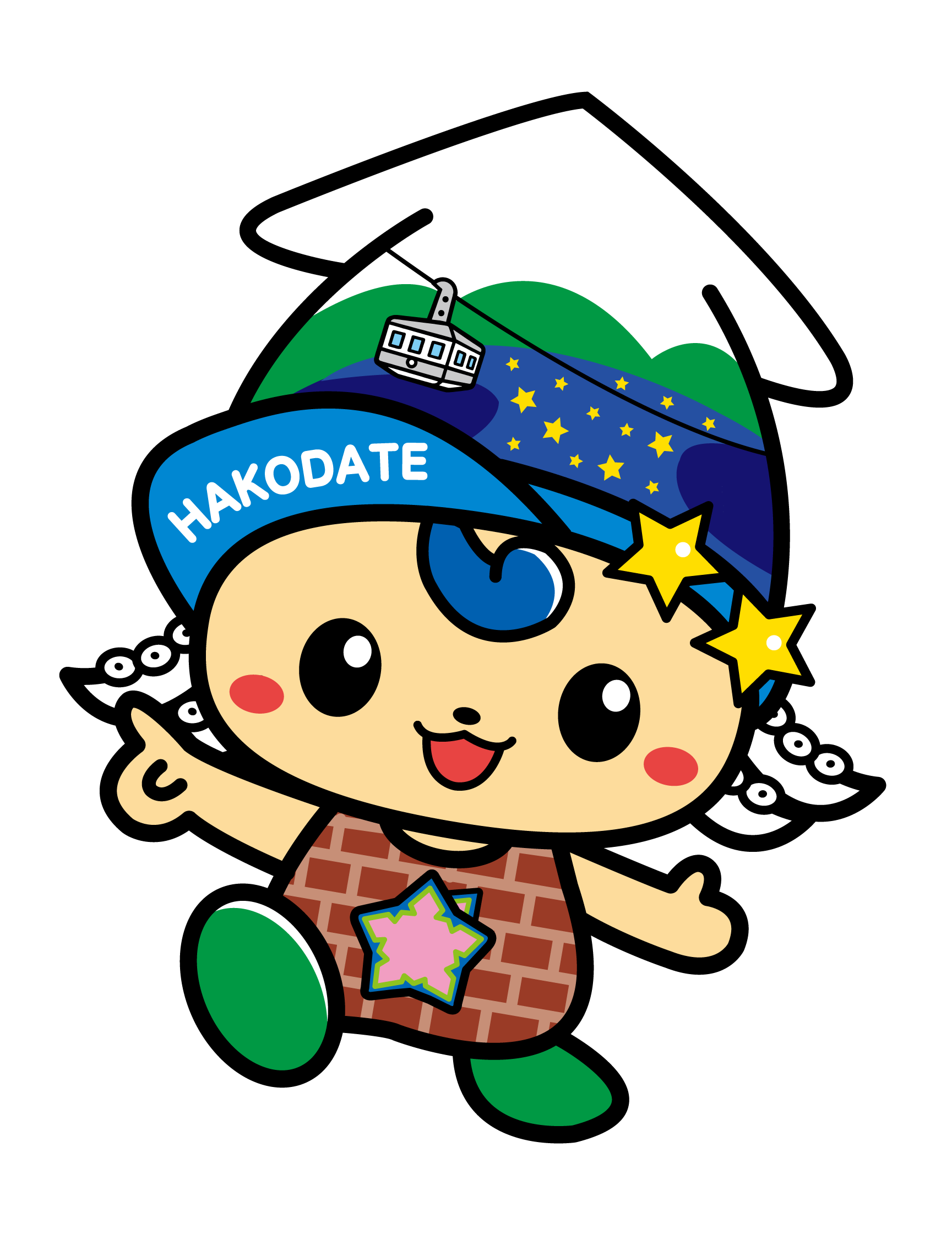 函館観光イメージキャラクター 「エキゾーくん」がやってくる！ 日程／7月8日（土）9日（日）・8月26日（土）27日（日）