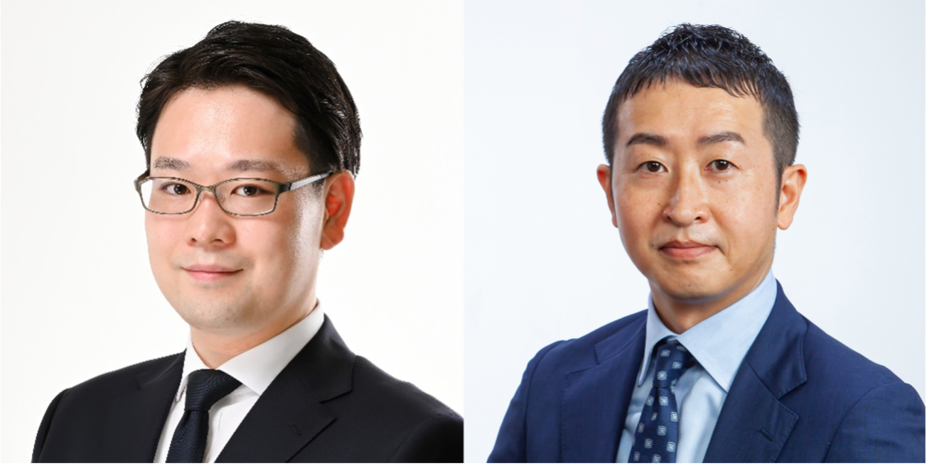 （左から下山貴史氏、岡崎啓佑氏）