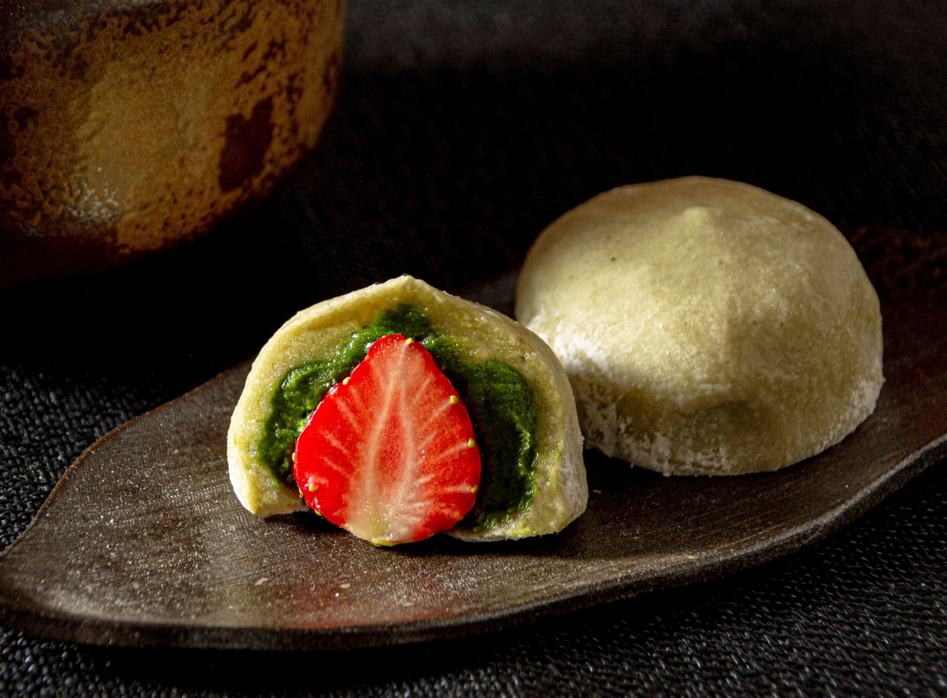 宇治抹茶いちご大福