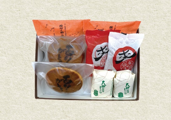 ロゴ入りどら焼きアソート8個入