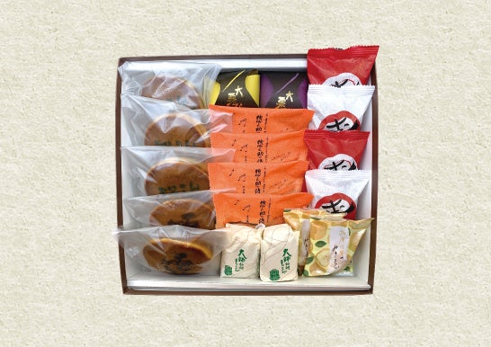 ロゴ入りどら焼きアソート19個入