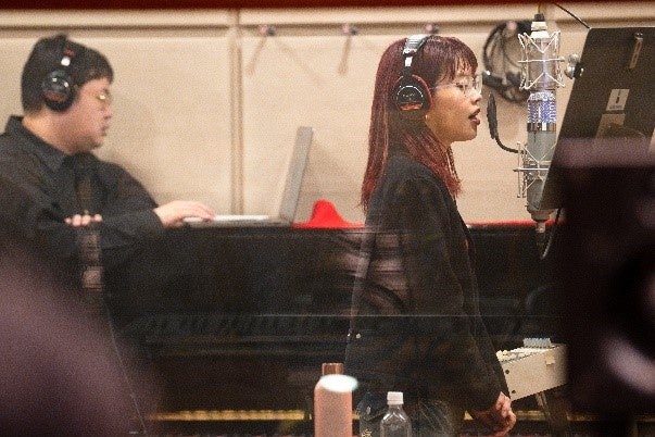 レコーディングの様子