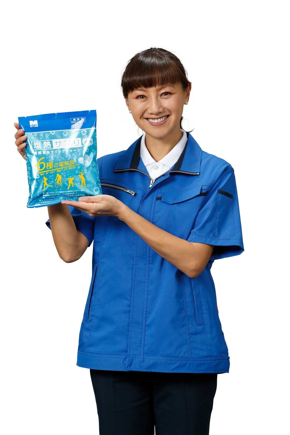 塩熱飴Ⓡシリーズアンバサダー 福島和可菜さん