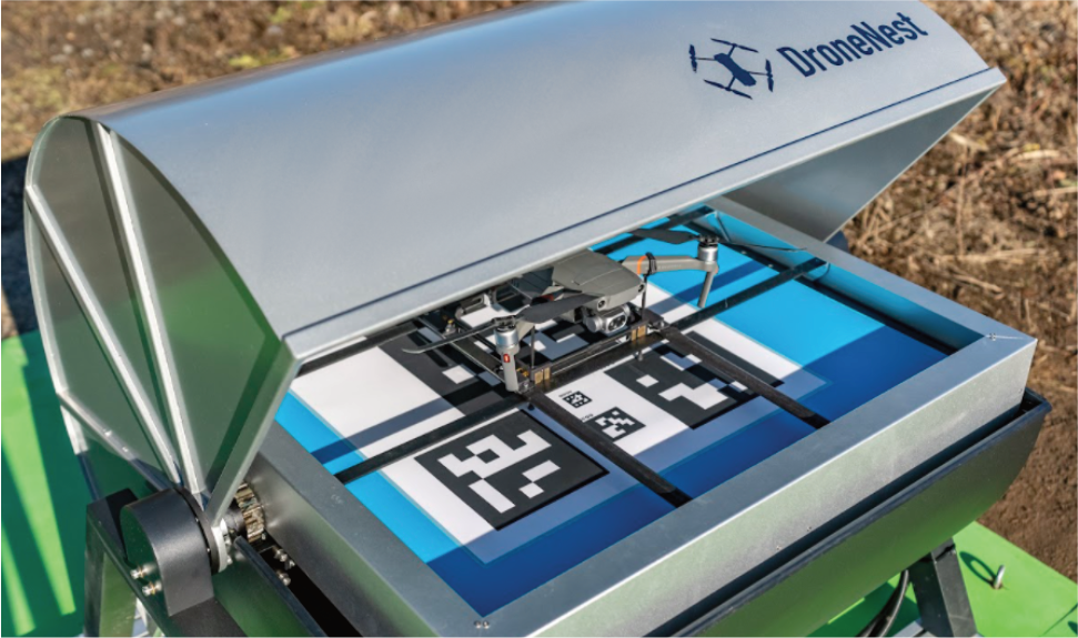 自動充電ポート（DroneNest）起動