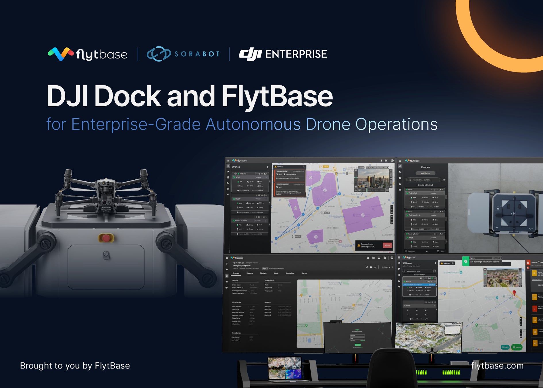 DJI Dock対応アプリ FlytBase