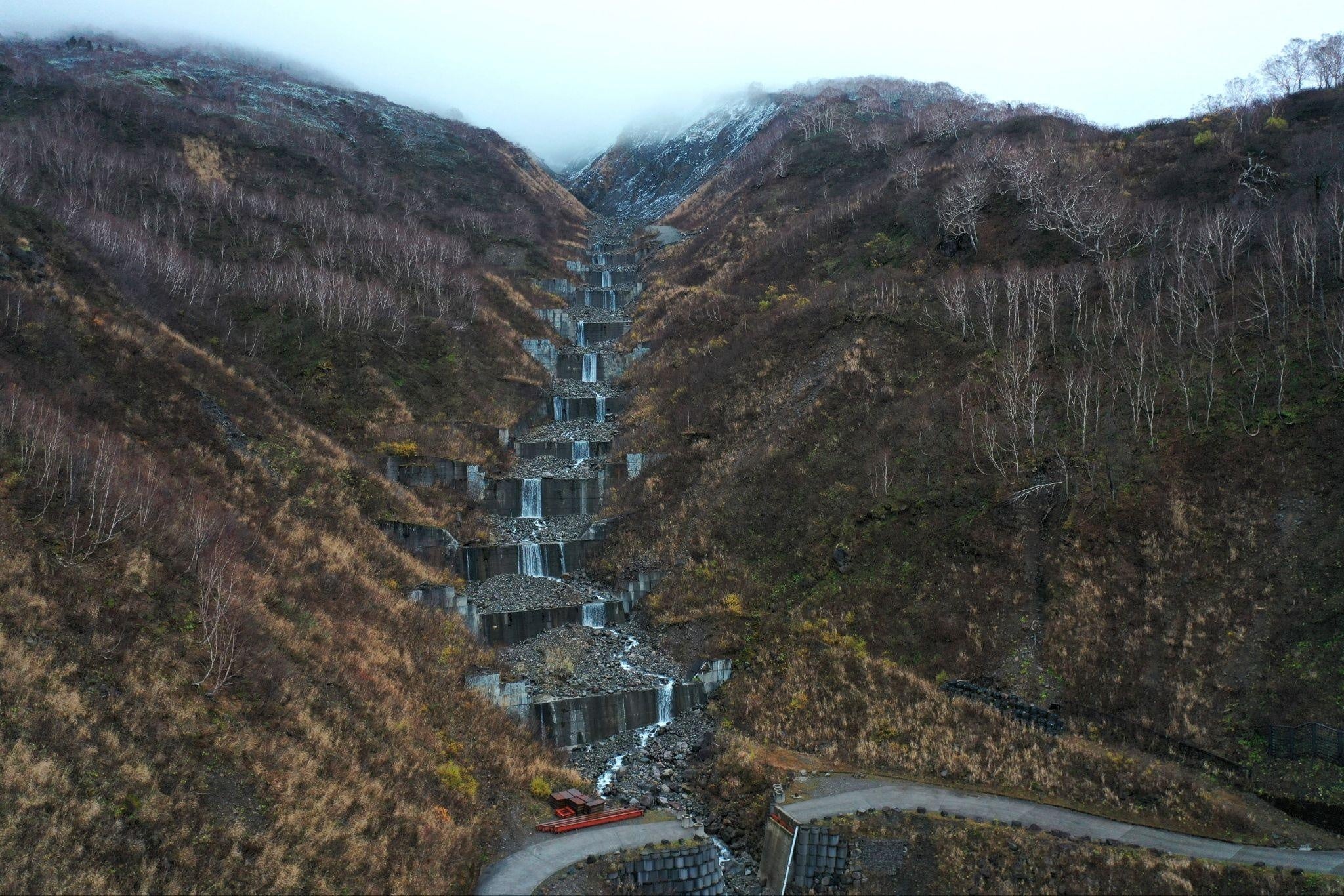 石川県白山市白峰 上流の様子