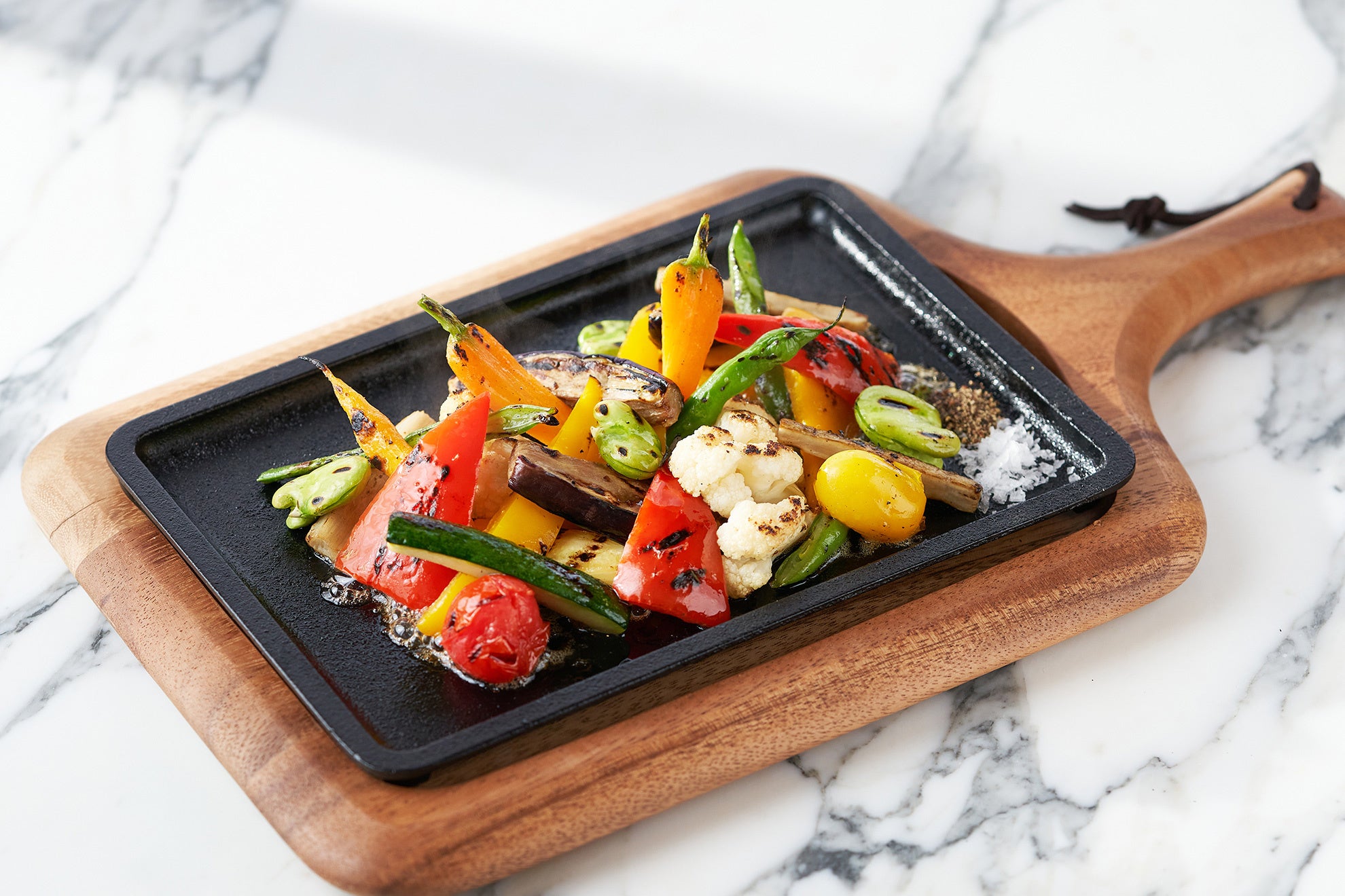 季節野菜のグリル 