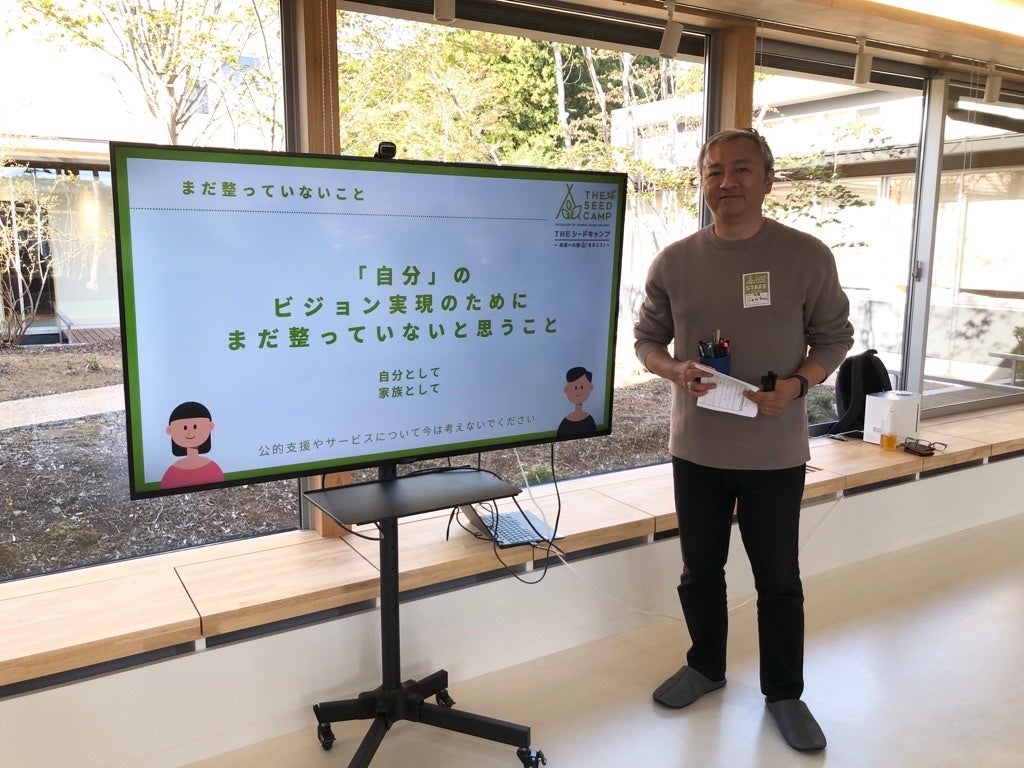 キャンプ中にディスカッション