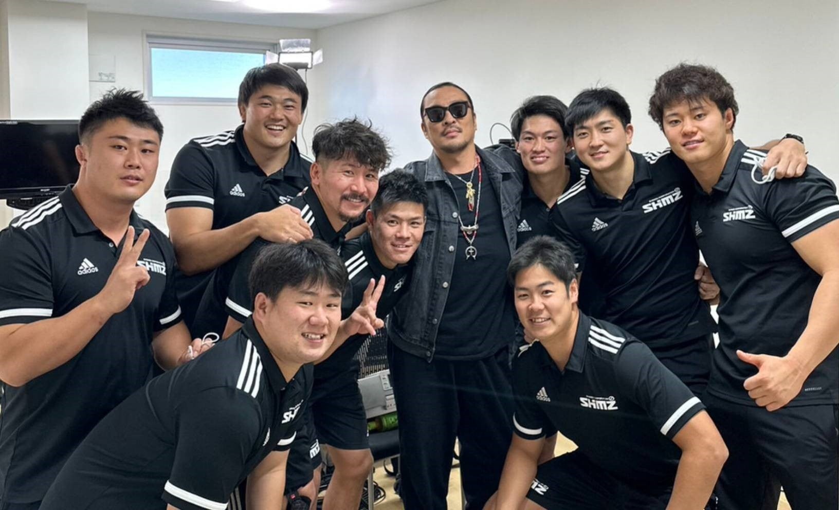 選手とも積極的に交流