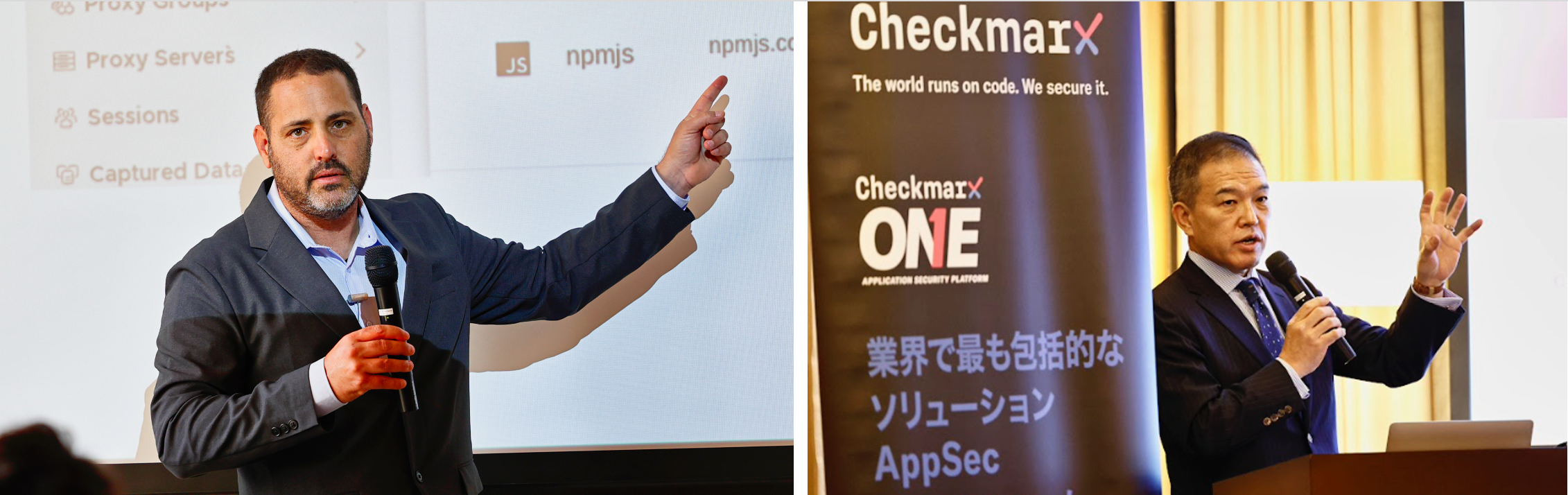 Checkmarx社フィールドCTO・ザキ･ゾレンシュタインと日本支社長・中道良成