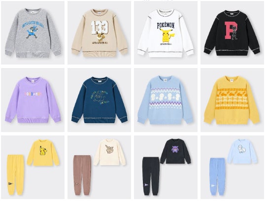 Pokemon ポケモン とのスペシャルコレクション クラシックスタイル をテーマにしたアイテムが登場 株式会社ジーユーのプレスリリース Pokemon ポケモン とのスペシャルコレクション クラシックスタイル をテーマにしたアイテムが登場 株式会社ジーユーのプレスリリース