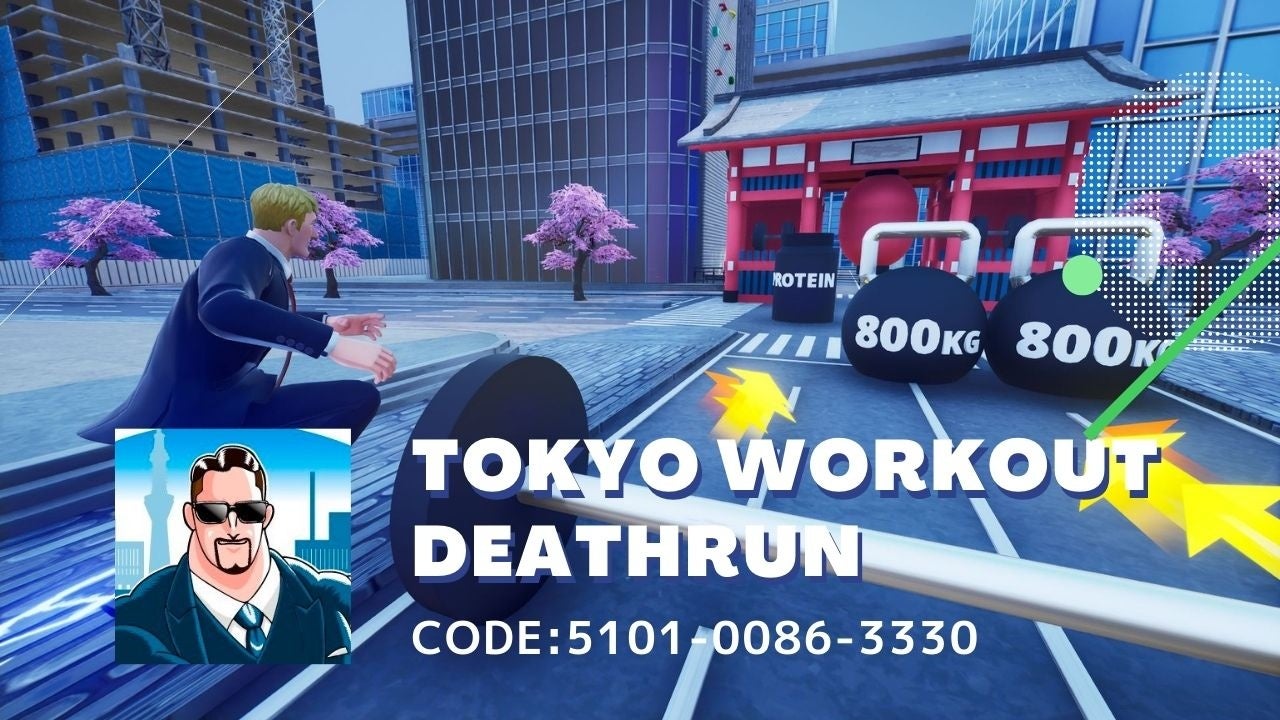 筋トレができるメタバースアトラクション「TOKYO WORKOUT DEATHRUN」