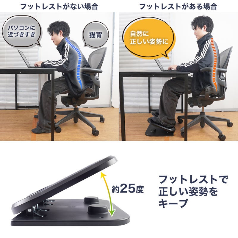 足踏み運動フットレスト「座りながランニング。」』を発売