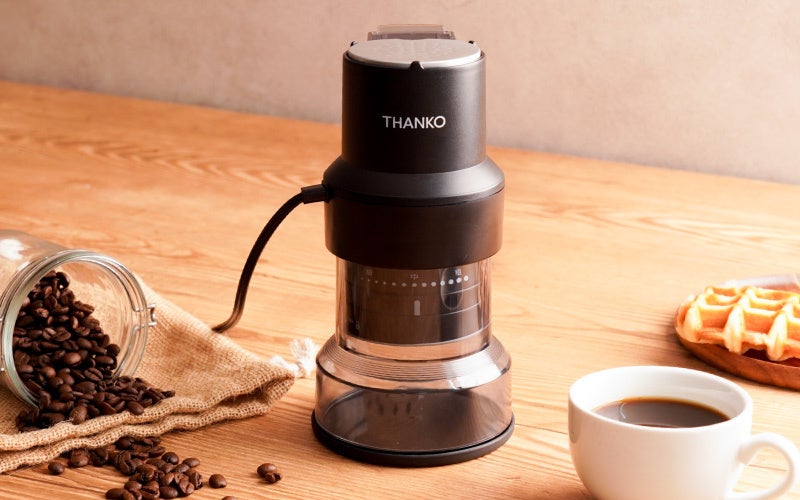 業務用と同じ「臼式」を採用した、超小型ながらも本格派な電動ミル