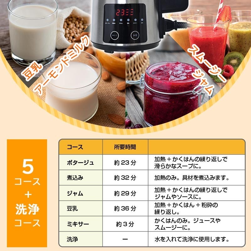 サンコー　スープメーカー　全自動　THANKO SUPMAKSSL Amazon | THANKO SUPMAKSSL 残り物がごちそうになる「全自動
