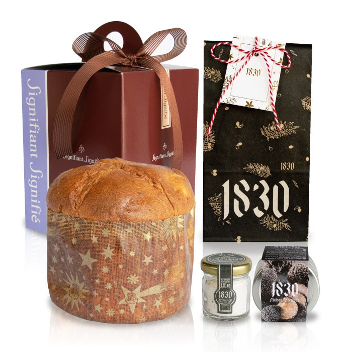 栗とトリュフのパネトーネ 贅沢トリュフセット