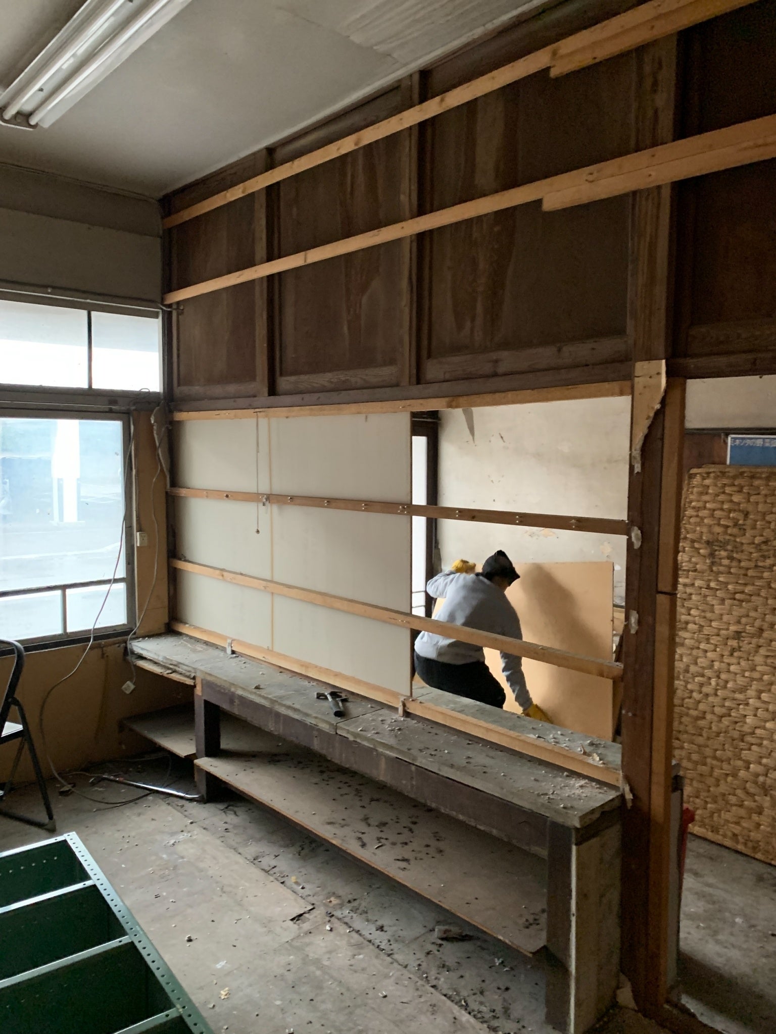 ボランティアの手により第1回の会場として復活した「旧宮島肉店」