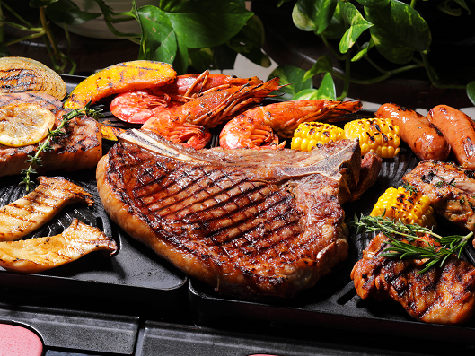 写真：Bone steakプレミアムBBQプラン