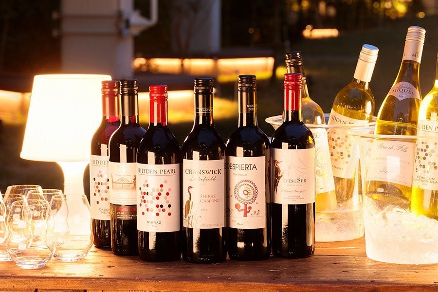 写真：ワインビュッフェイメージ