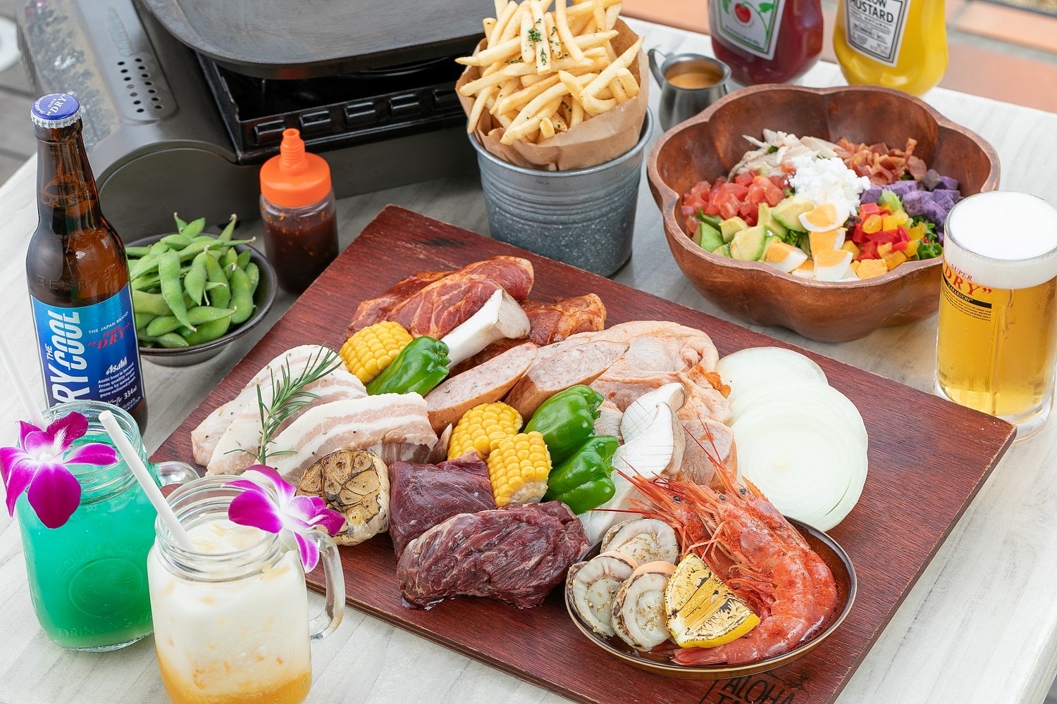 写真:プレミアムBBQセット