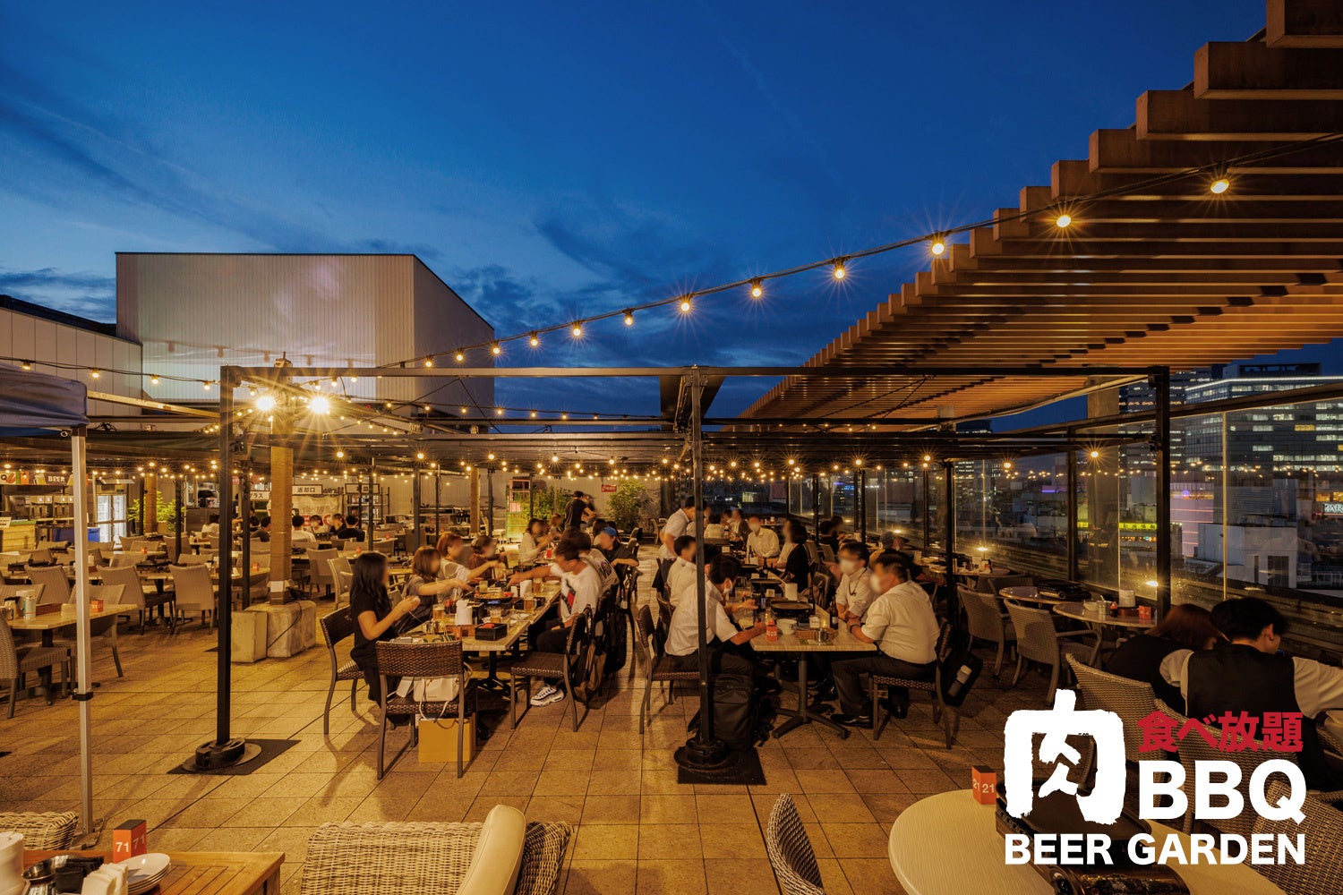 仙台 パルコ2 ”肉食べ放題” BBQ ビアガーデン 仙台 パルコ2 ”肉食べ放題” BBQ ビアガーデン