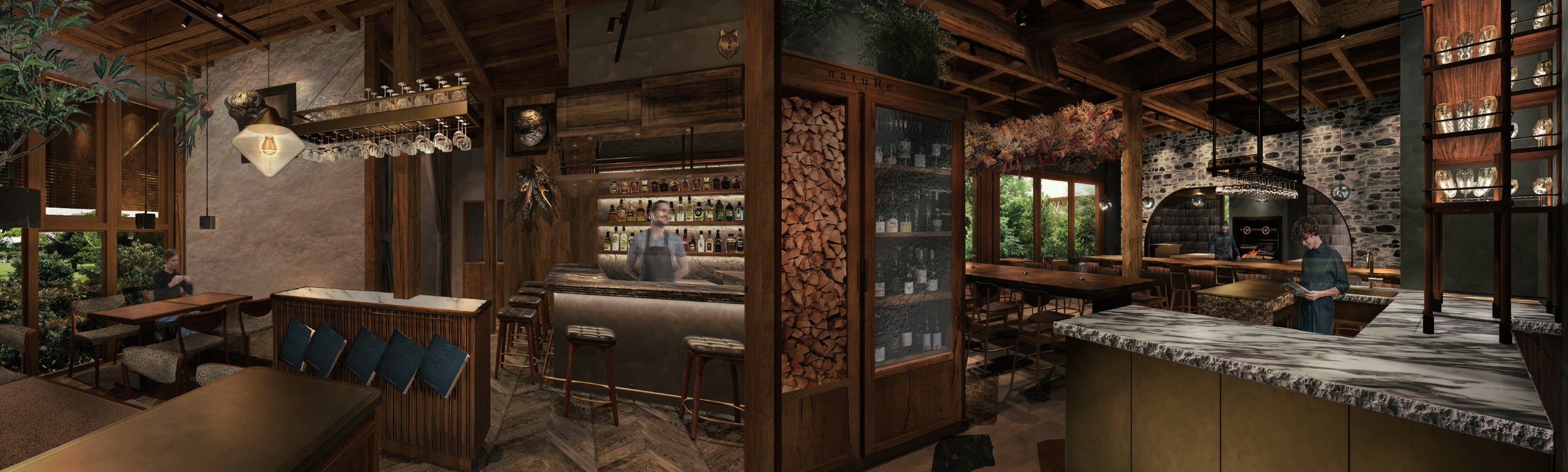 HAWAII ハワイアンバーカウンター