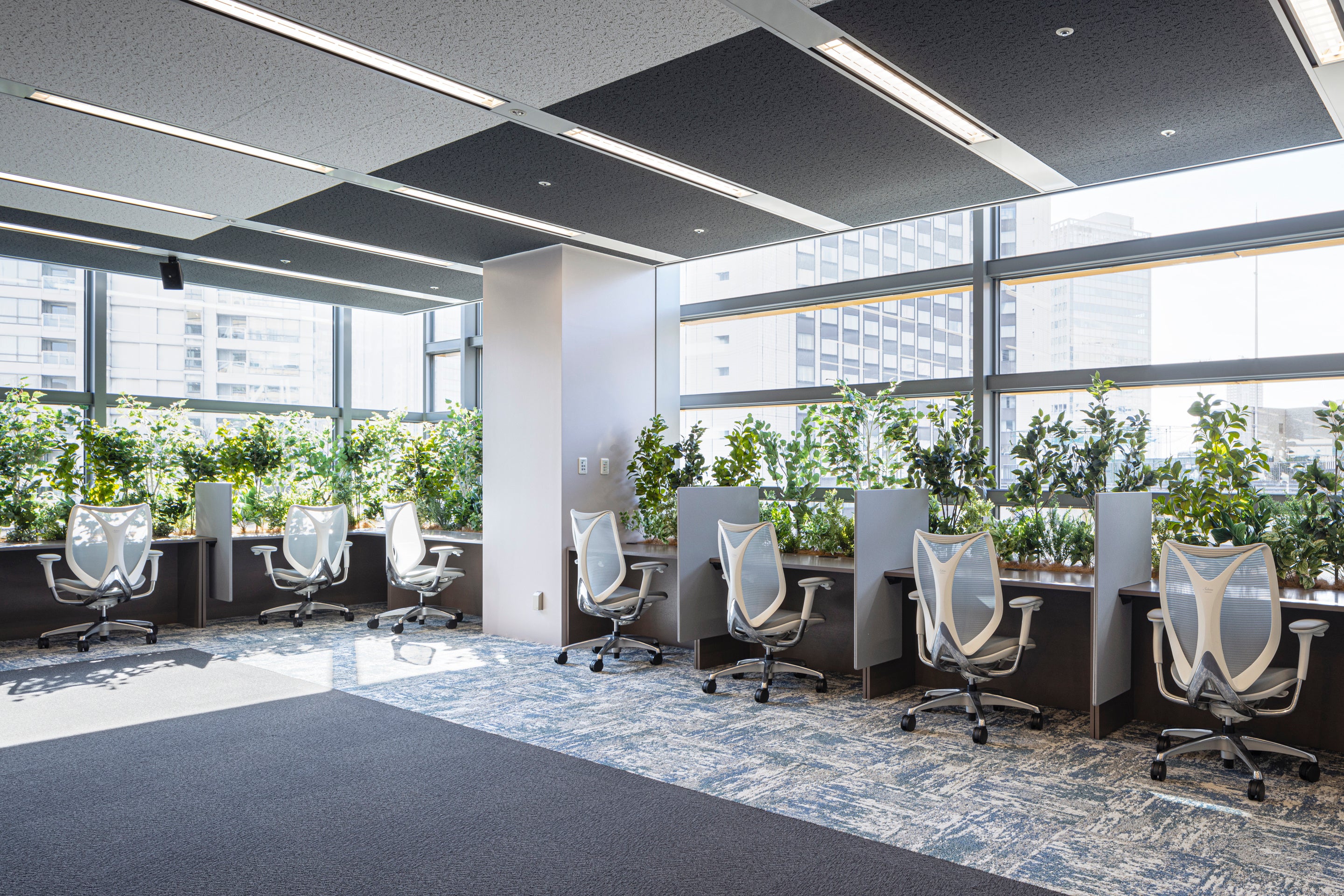 個々人が短期集中するコンセントレーションエリア（BASE内）