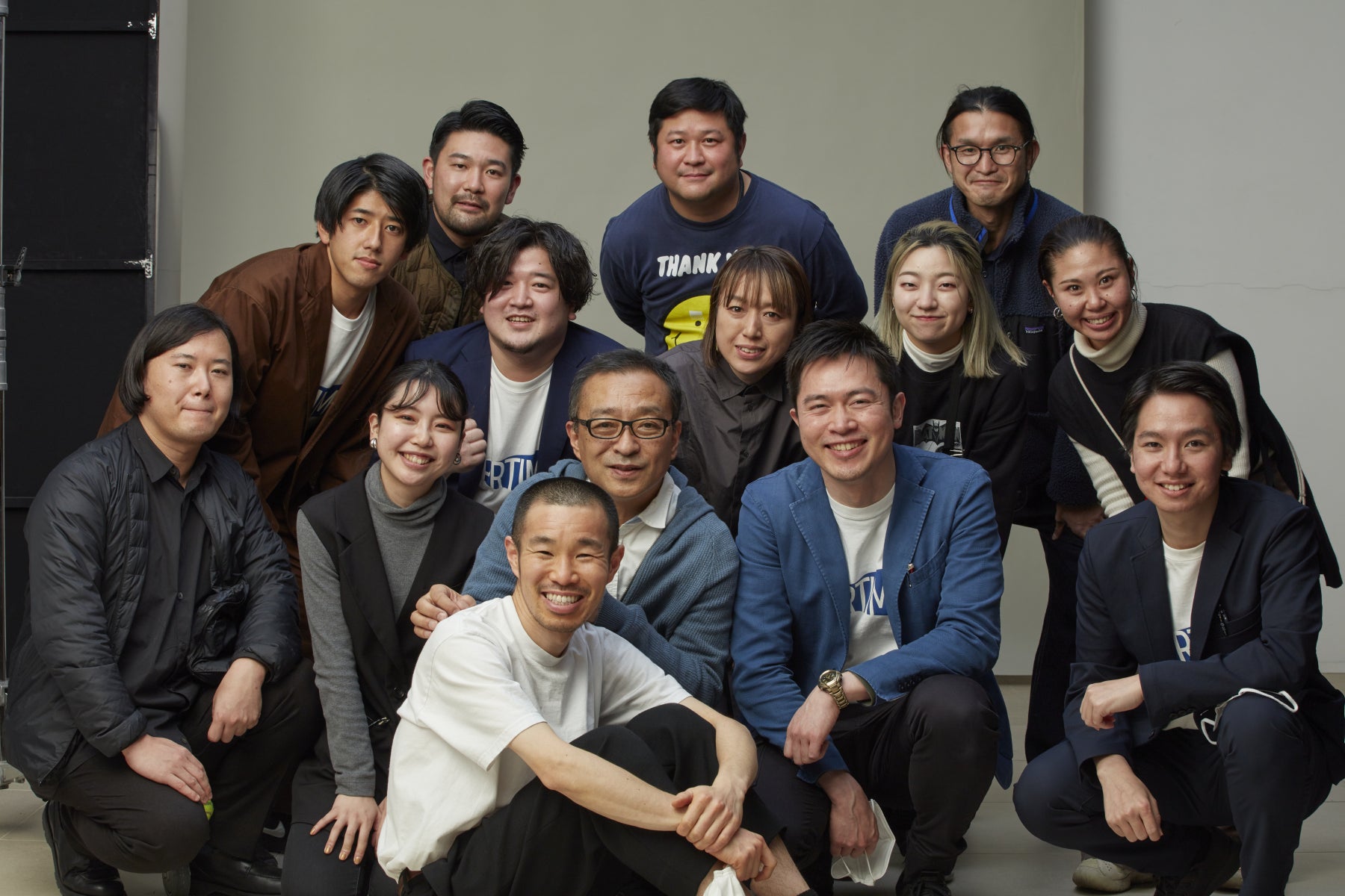 (Dream撮影会を撮り終えて充実のスタッフ。 2022年2月27日撮影)