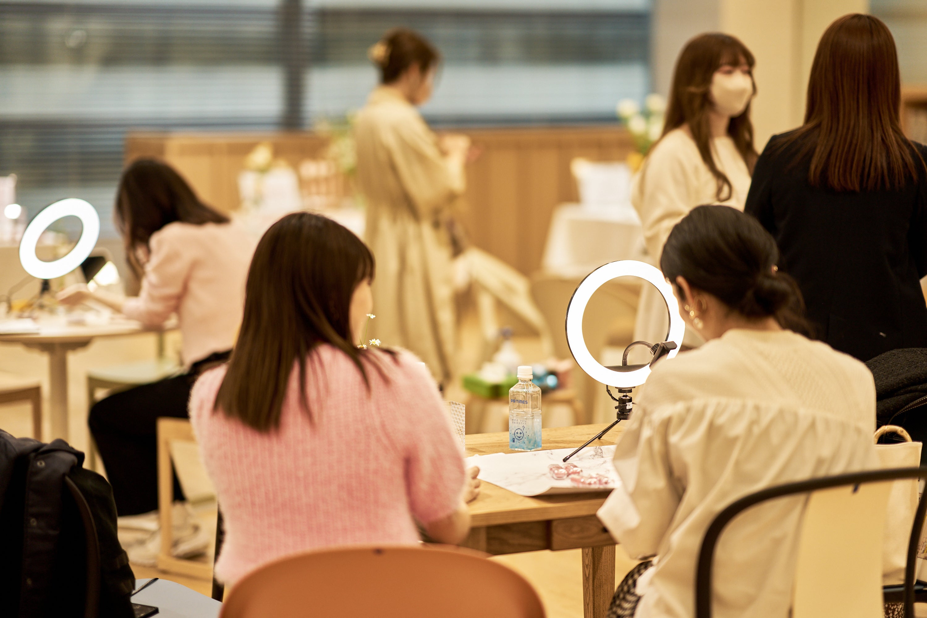 PRパートナー事業で実施したビューティーブランドの商品体験イベントの様子