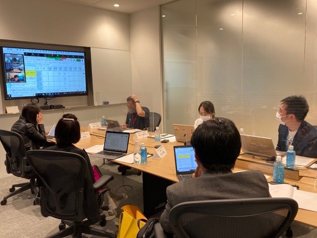 プレスリリースアワード2022審査会の様子