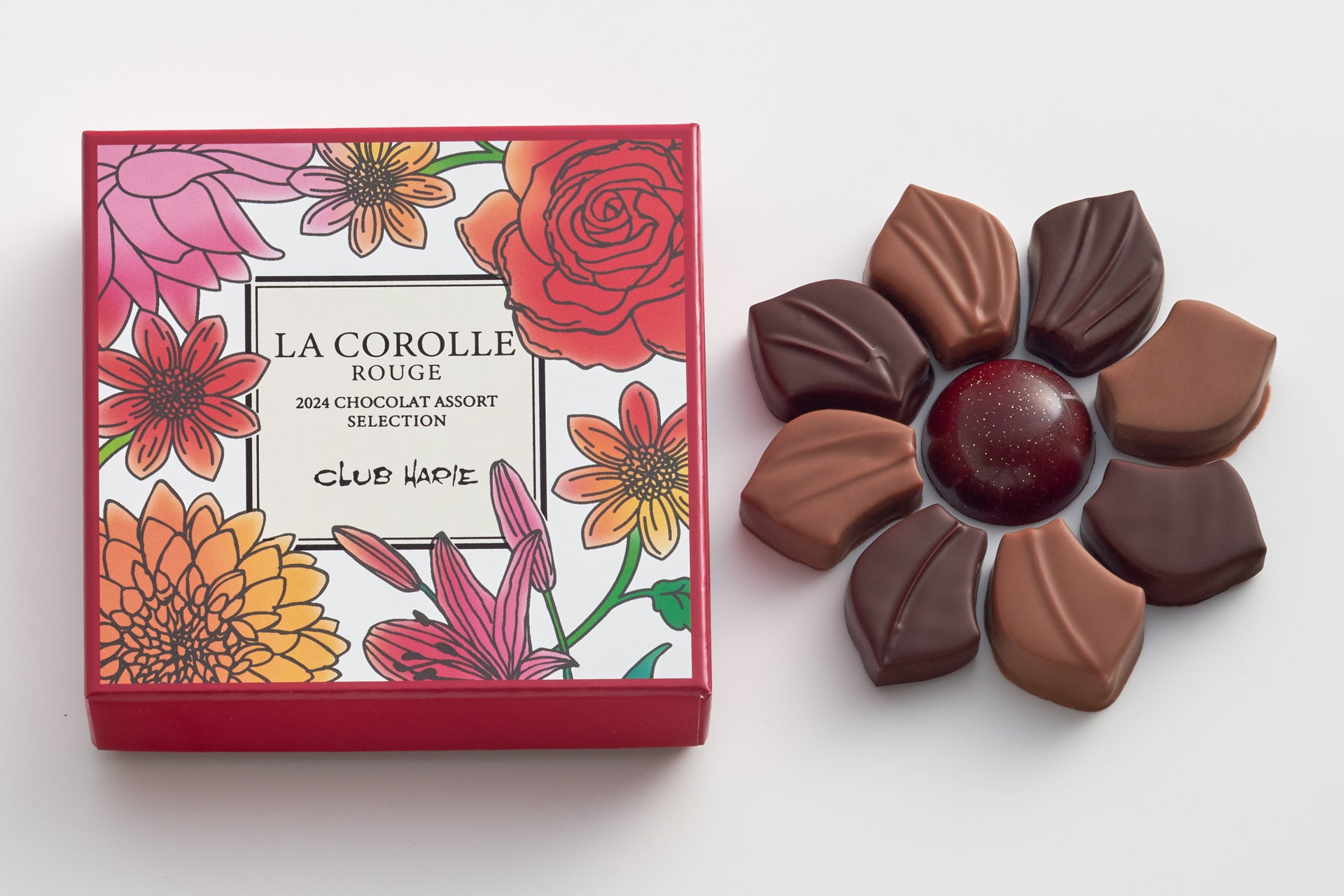 ラ コロール ルージュ 2024ショコラアソート セレクション 9個入　／　3,024円（本体価格：2,800円）