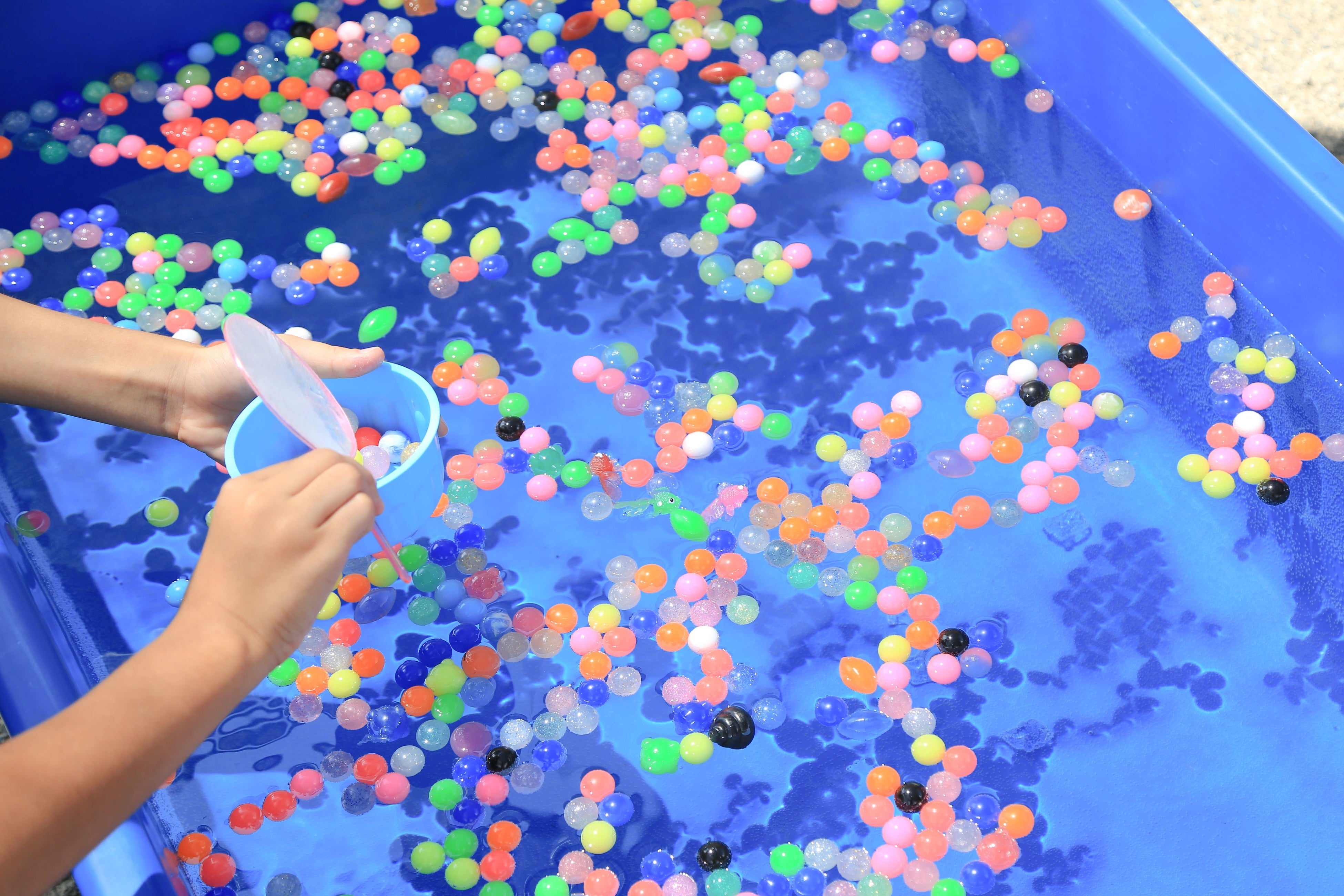 大人もこどもも縁日気分を味わって