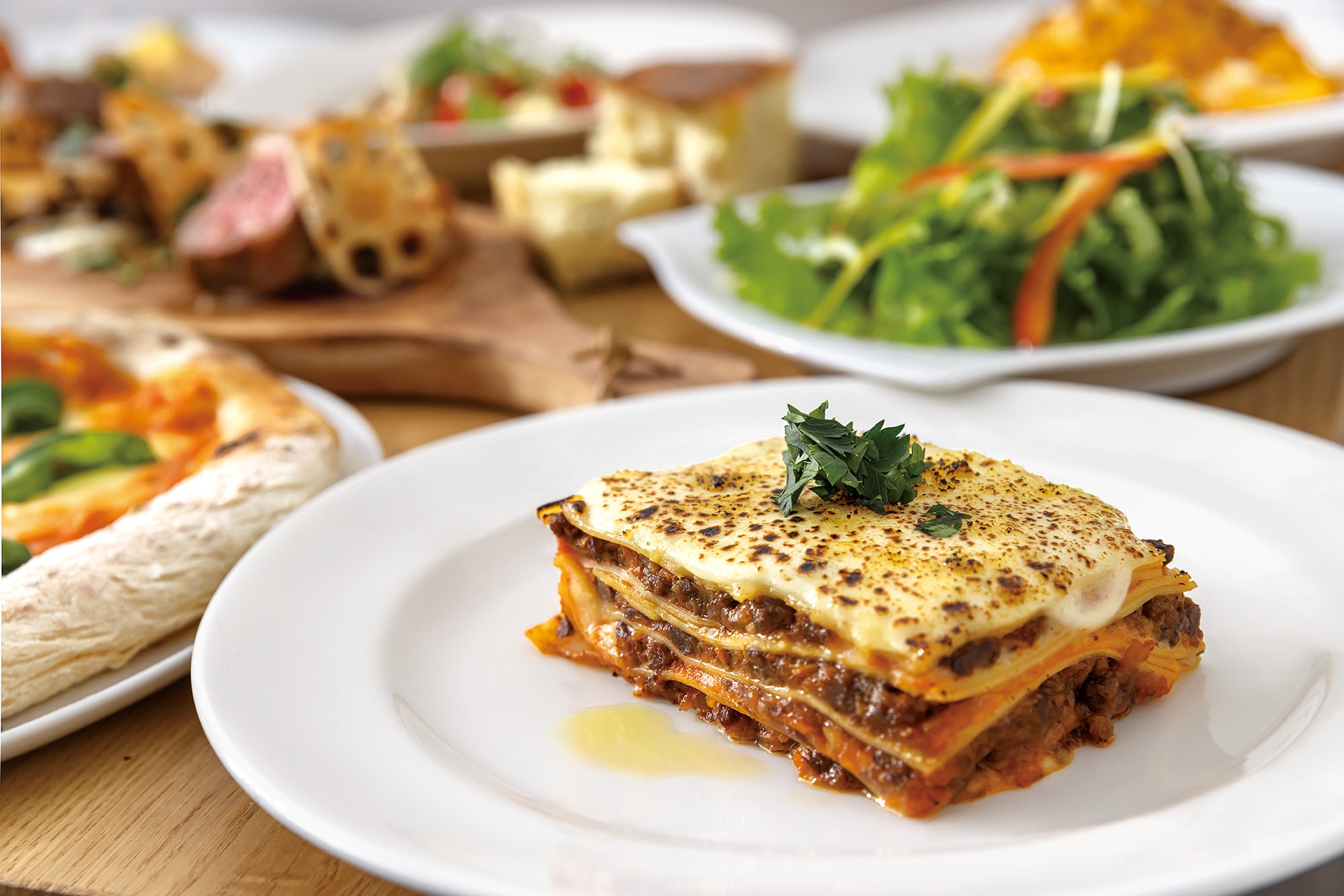 大島シェフ監修の本格イタリア料理