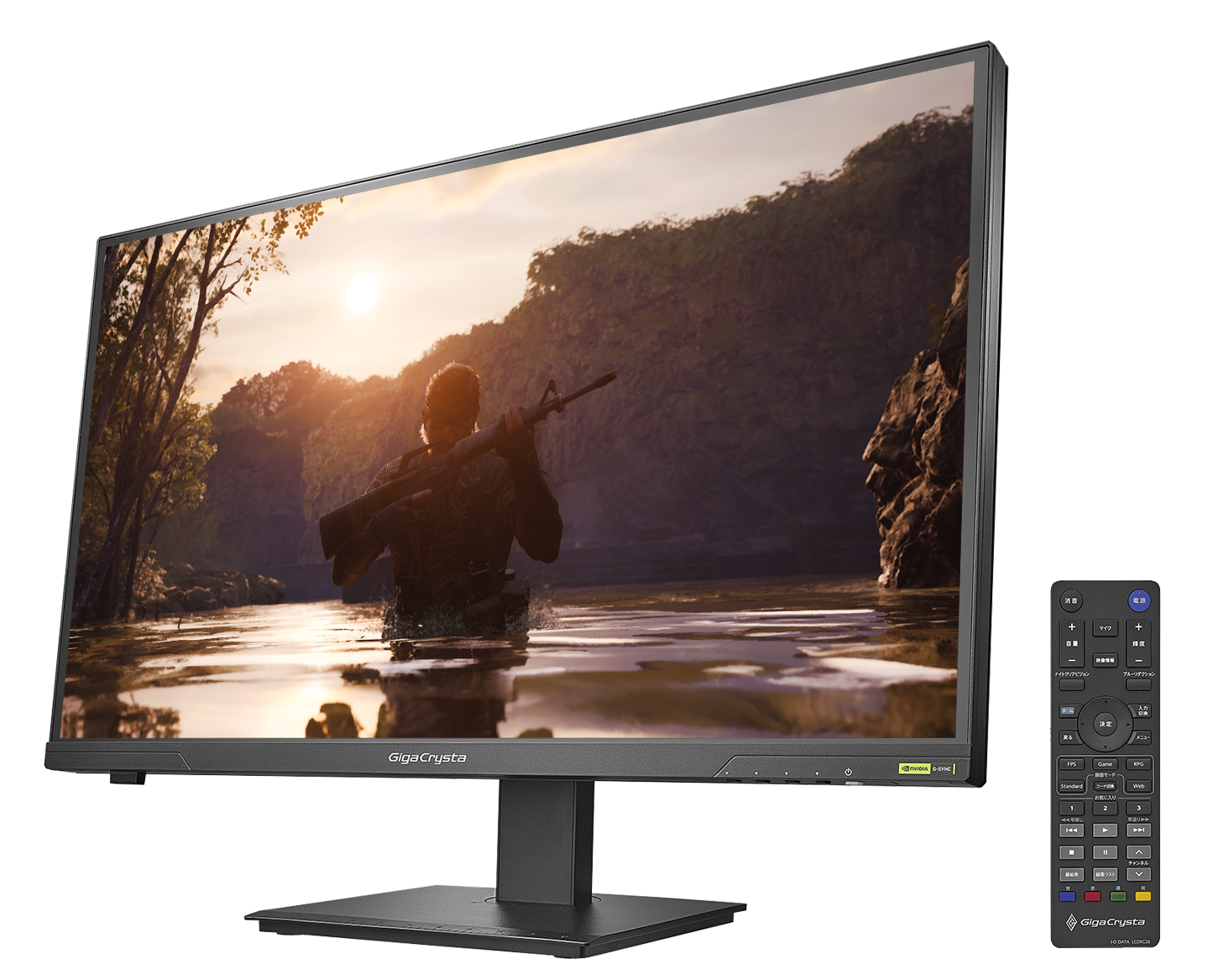 KONAMI『METAL GEAR SOLID Δ: SNAKE EATER』推奨モニターとして