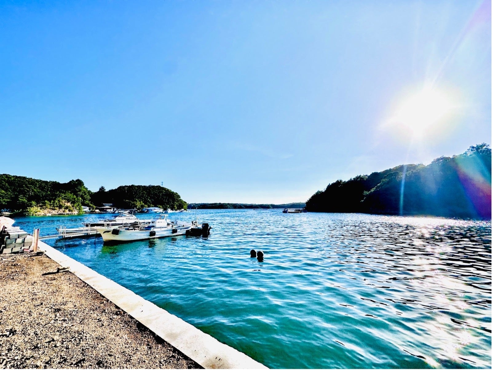 施設から見える英虞湾