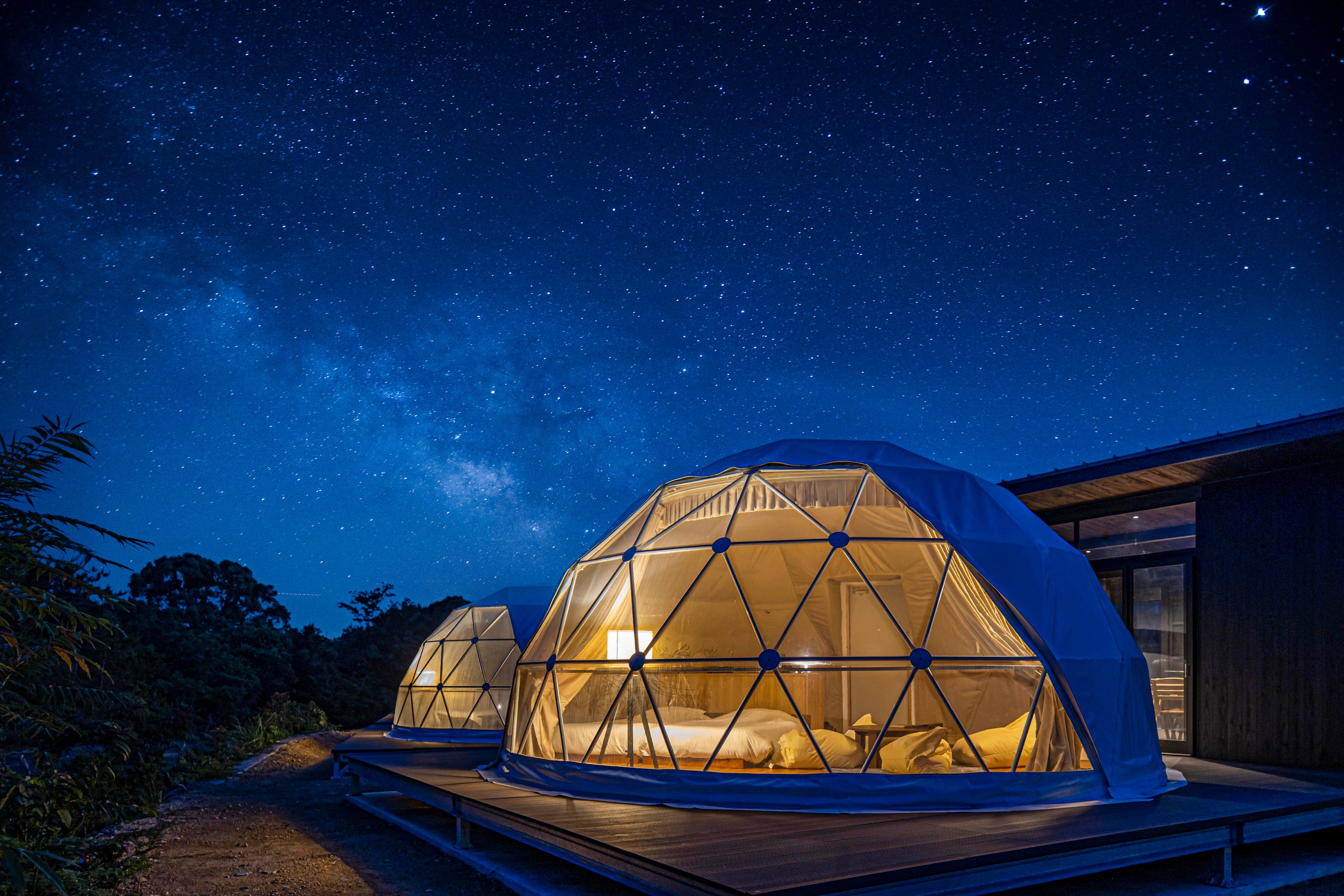 伊勢志摩BASEドーム型テント