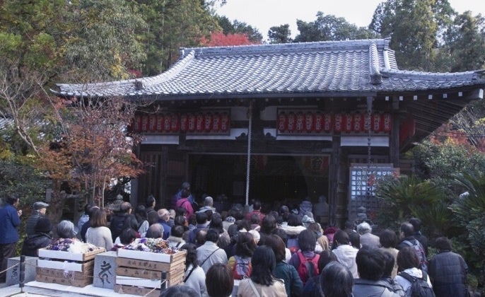 お堂でのご祈祷