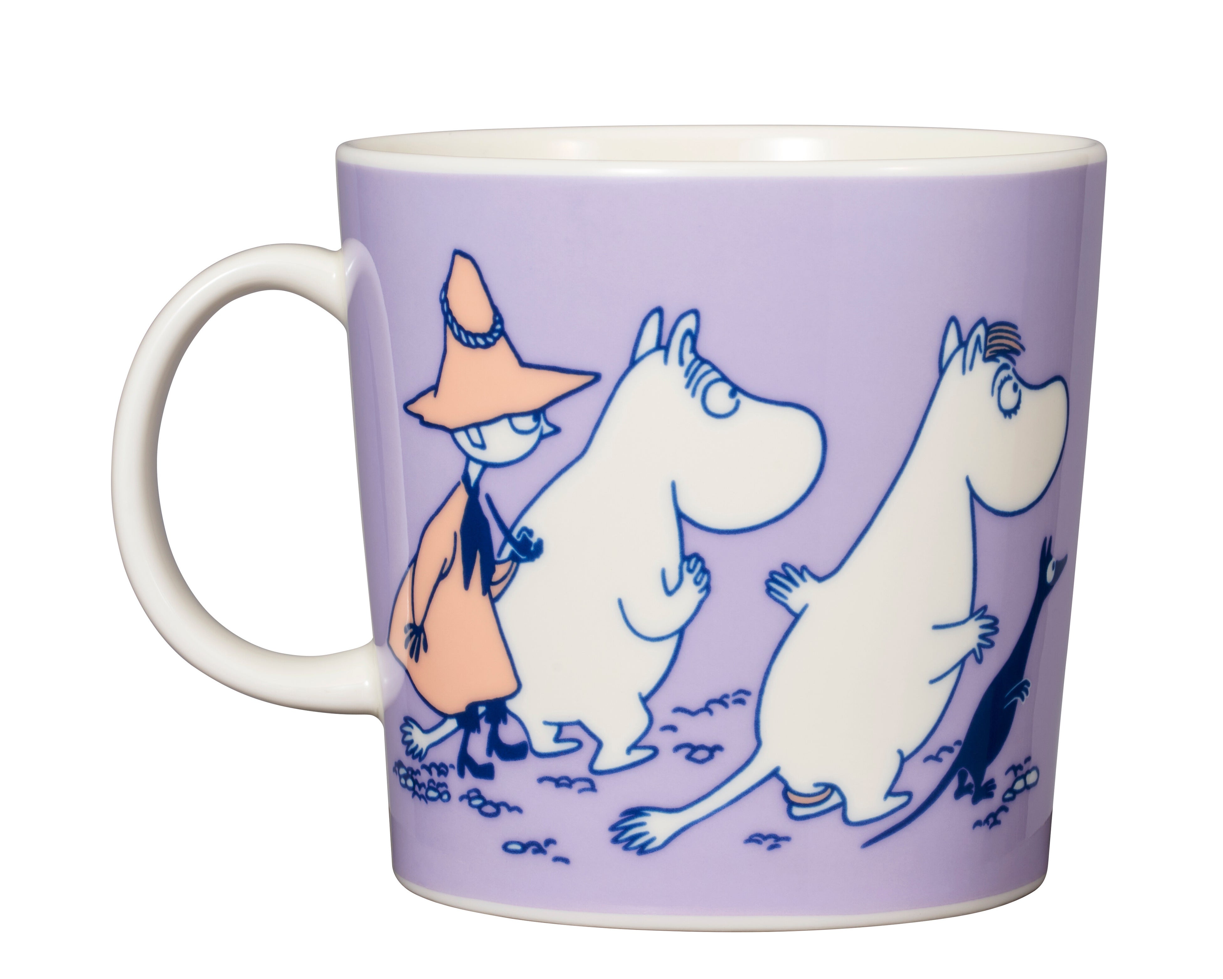 ムーミン アルファベットコレクション マグ L, 0.4 L （裏面）