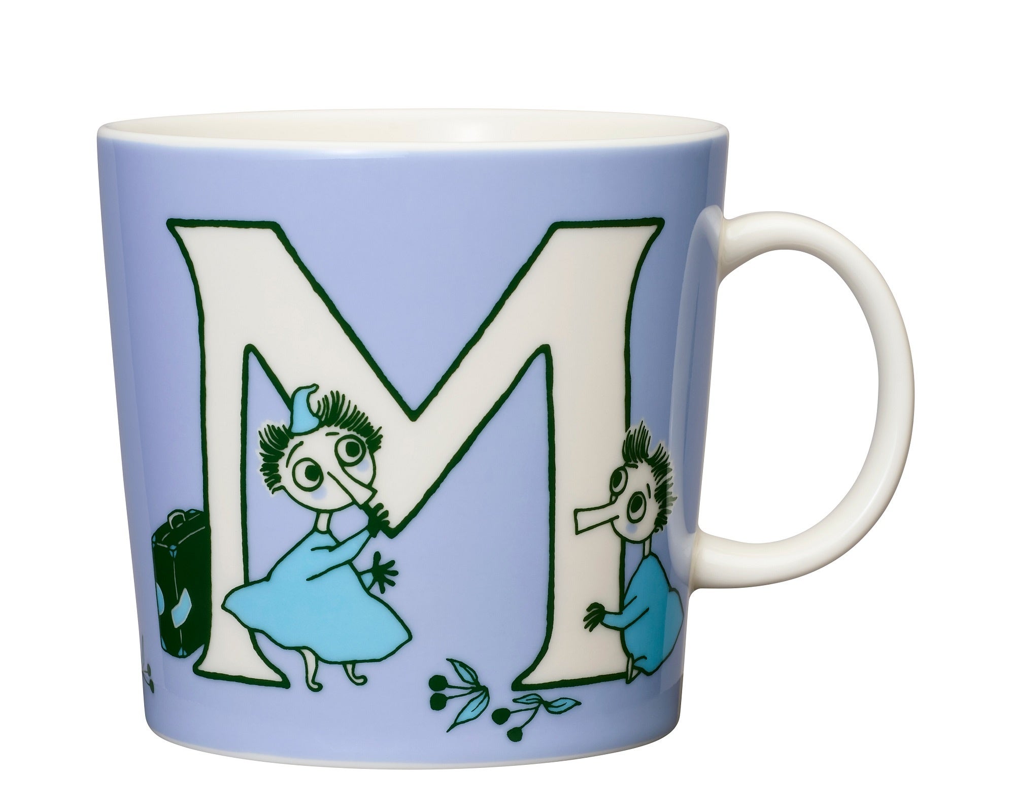 ムーミン アルファベットコレクション マグ M 0.4L (表面)