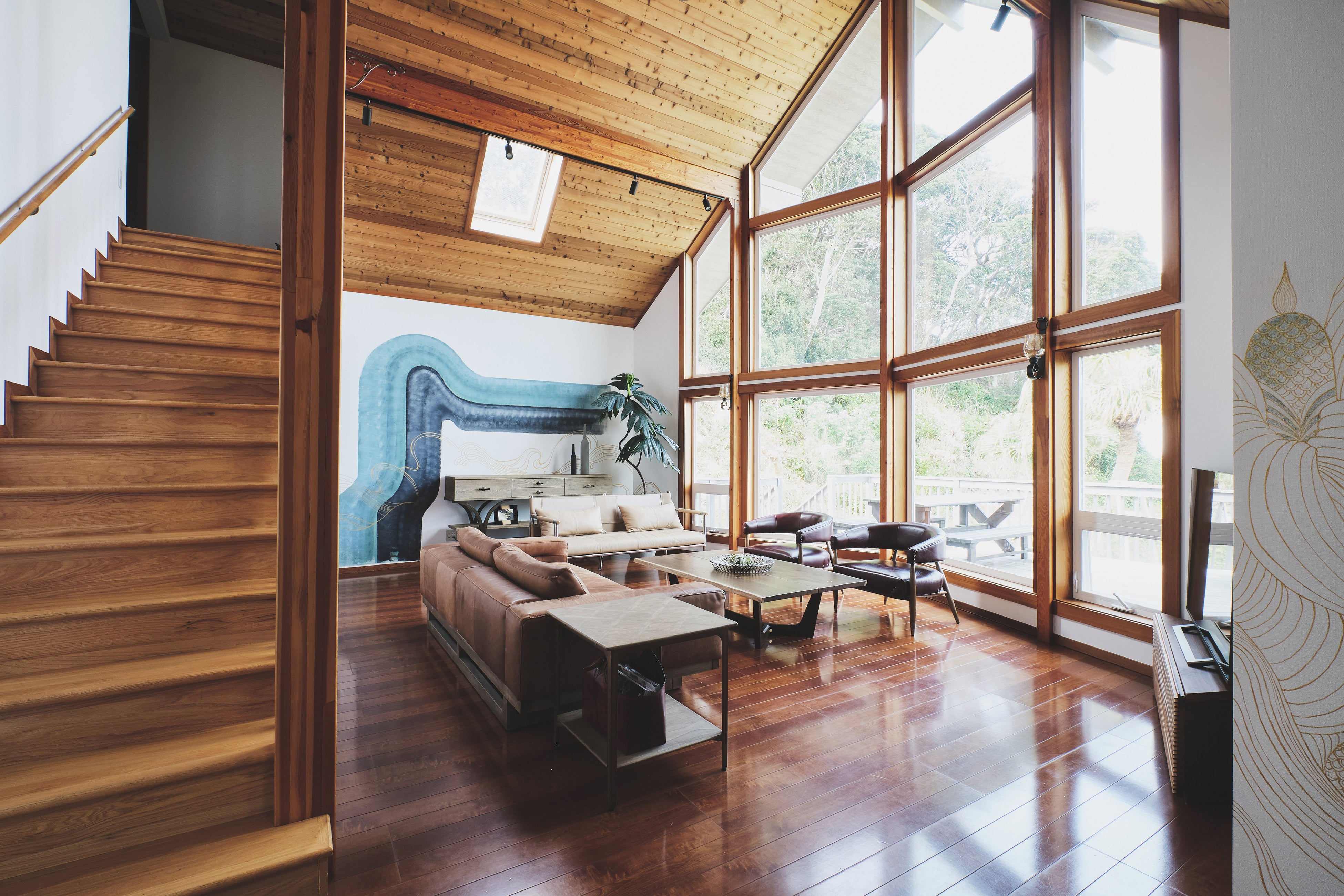 Monterey House Point Pinos－リビングエリア