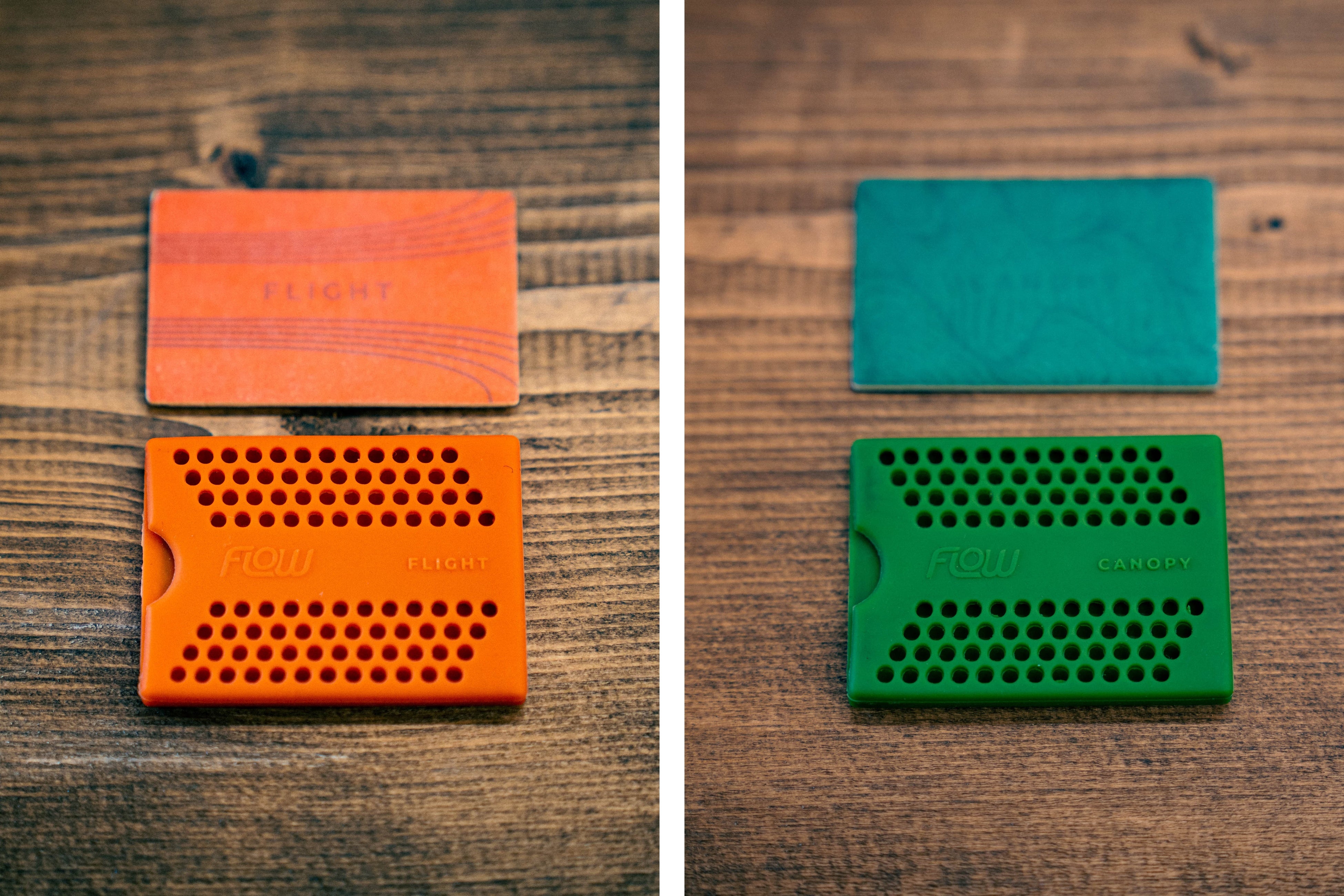 フライト(左)、キャノピー(右)