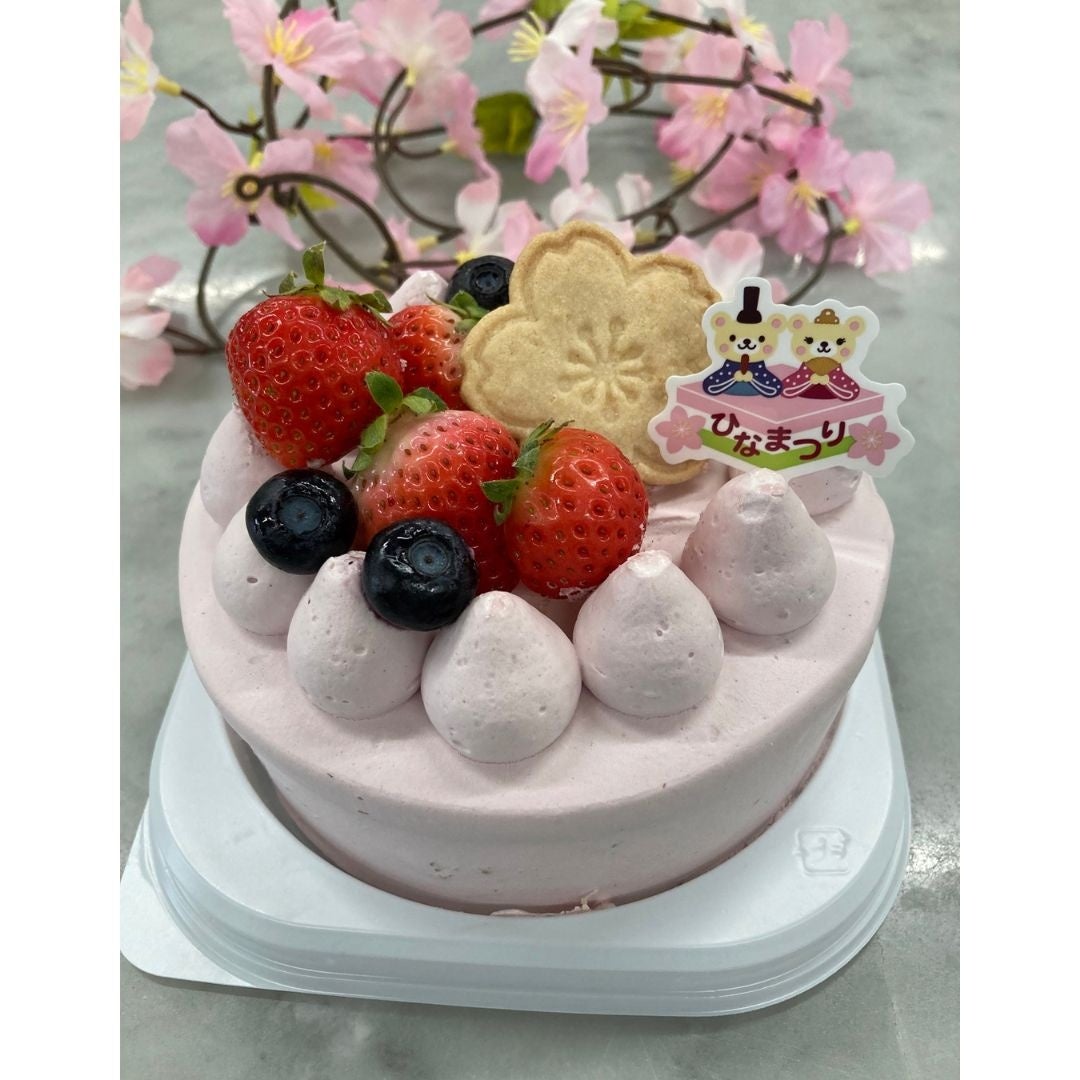 期間限定】グルテンフリー＆プラントベースの「春色のホールケーキ