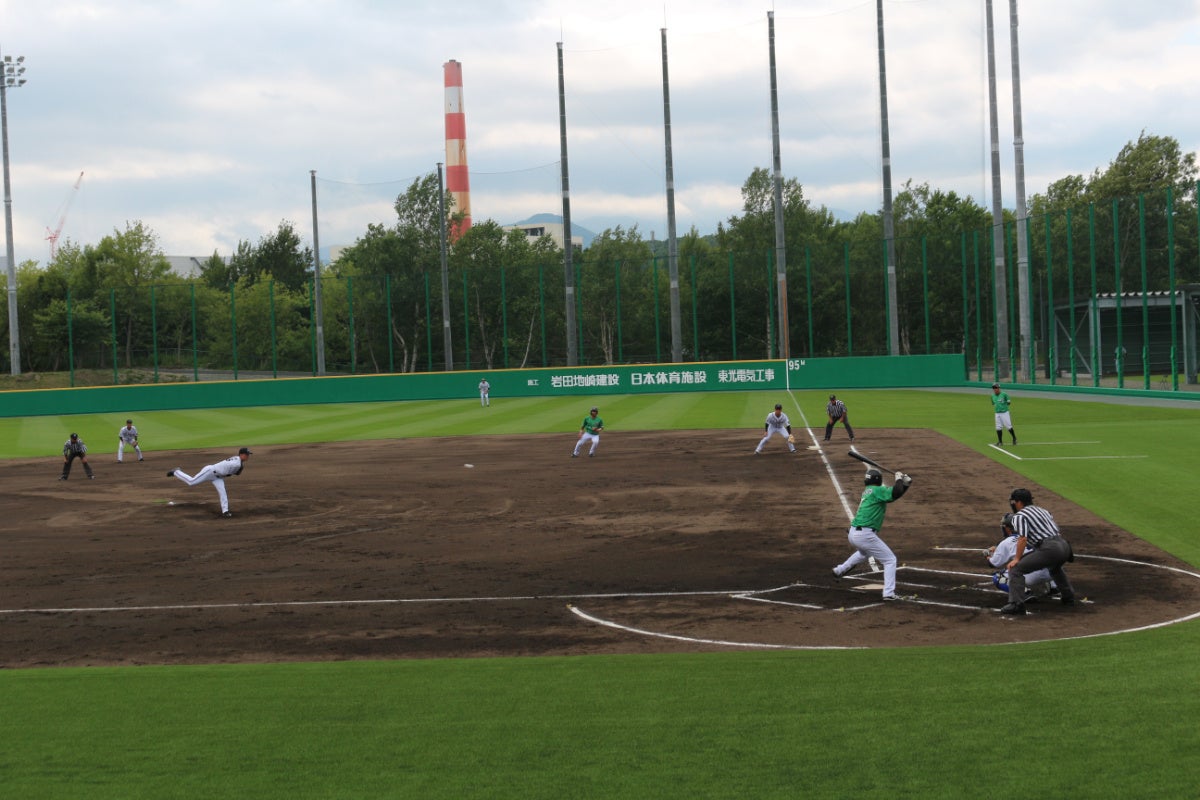 記念試合の様子